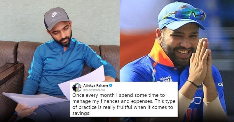 Rohit Sharma Takes A Dig At Ajinkya Rahane After He Posted This Picture On Twitter RVCJ Media
