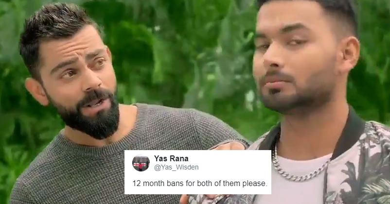 Twitter Looses It After They See Virat And Pant In A Not So Likable Advertisement RVCJ Media