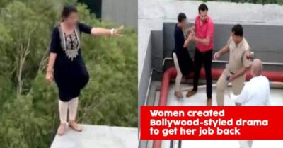 A Woman Threatened To Jump Of The Building After Being Fired, Created Bollywood Styled Drama RVCJ Media