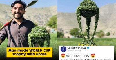 Afghan Man Made A World Cup Trophy Out Of Grass. Even ICC Is Impressed & Tweeted This RVCJ Media