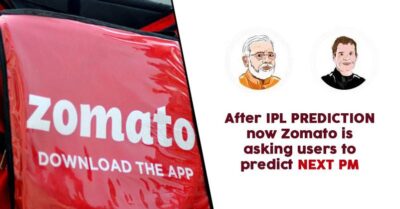 Zomato Launches New Interesting Offer, Predict Next PM And Get Discount RVCJ Media