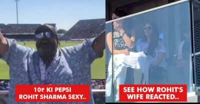 Indian Fans Shouted Slogan To Cheer Rohit Sharma, See His Wife's Reaction RVCJ Media