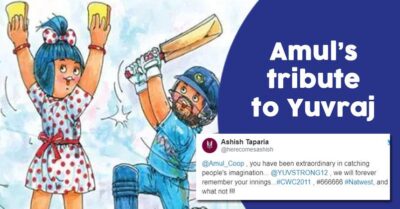 Amul Pays Tribute To Yuvraj And His Legendary Sixes, Post Retirement RVCJ Media
