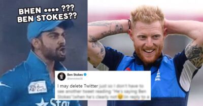 Ben Stokes Threatens To Delete 'Twitter' Over Virat Kohli Banter RVCJ Media
