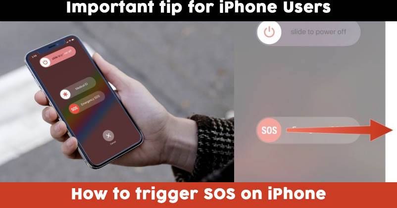 How To Trigger SOS On Your Iphone In Case Of Emergency RVCJ Media