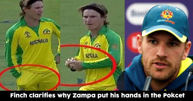 Aaron Finch Clarifies What Adam Zampa Had In His Pocket During The Match RVCJ Media