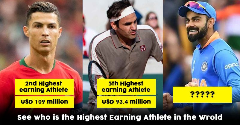 Virat Kohli Is The Only Indian In Forbes List Of World's 100 Highest-Paid Athletes RVCJ Media