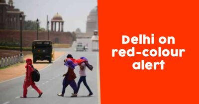 Red Coloured Alert In Delhi After The Temperature Crosses 45 Degree Celsius Temperature RVCJ Media