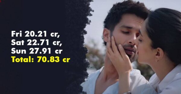 Kabir Singh Continues To Rock, Surpasses First Week Box Office Earning Of Total Dhamaal RVCJ Media