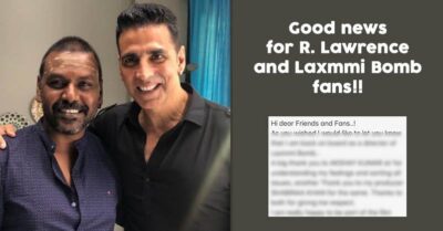 Raghava Lawrence Finally Comes Back As A Director Of Laxmmi Bomb, Thanks To Akshay Kumar RVCJ Media