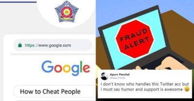 This Pop-Up Warning Message For Fraudsters By Mumbai Police Is Just Too Offbeat RVCJ Media