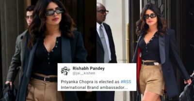 Priyanka Chopra Trolled For Wearing Khaki Shorts, Twitter Is Flooding With RSS Memes RVCJ Media