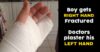Another Case Of Negligence By Doctors, Right-Hand Gets Fractured Put Cast On Left-Hand RVCJ Media