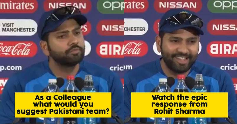 Rohit Sharma's Witty Response On Pakistan's Improvement Will Leave You In Splits RVCJ Media