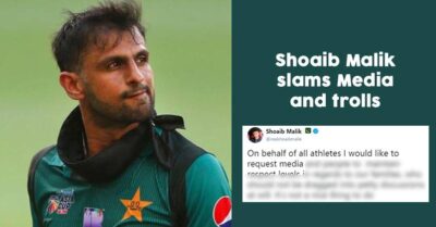 Shoaib Malik Asks Media To Keep His Family Away From "Petty Discussions" RVCJ Media