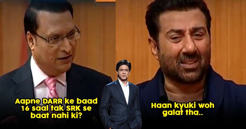 Sunny Deol Takes A Dig At Shah Rukh Khan For Betraying His Trust While Shooting Daar RVCJ Media