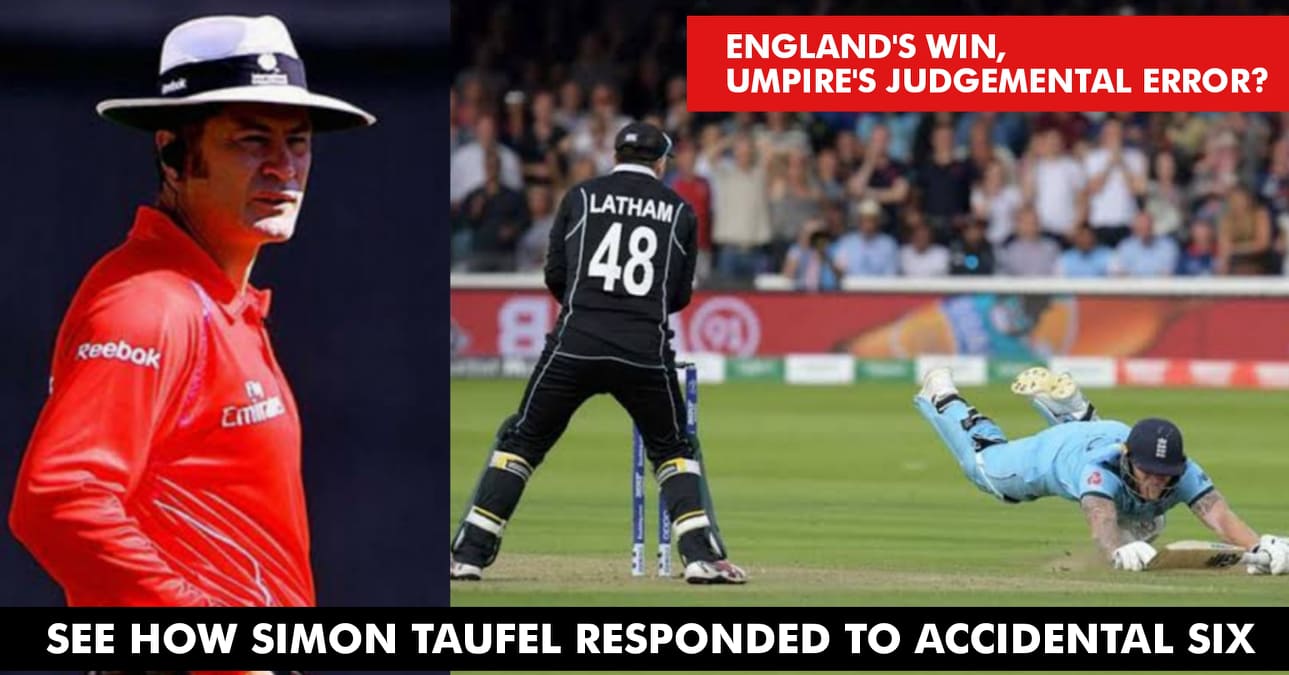 Here's What Umpire Simon Taufel Has To Say About The Accidental Six In WC Final RVCJ Media