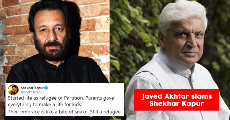 Javed Akhtar & Shekhar Kapur Spark Debate On Refugee. Twitter Is Divided On The Matter RVCJ Media