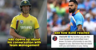 Virat's Kohli's Comment On AB De Villiers Post About World Cup Selection Wins Hearts RVCJ Media
