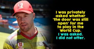 AB De Villiers Finally Broke His Silence Regarding World Cup 2019 Selection Demand RVCJ Media
