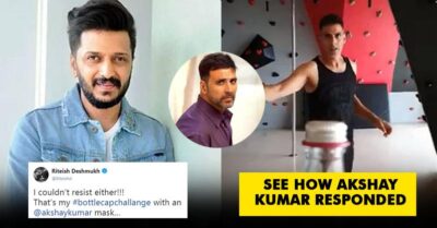 Akshay Kumar Finally Responds To Ritiesh Deshmukh's Bottle Cap Challenge! RVCJ Media