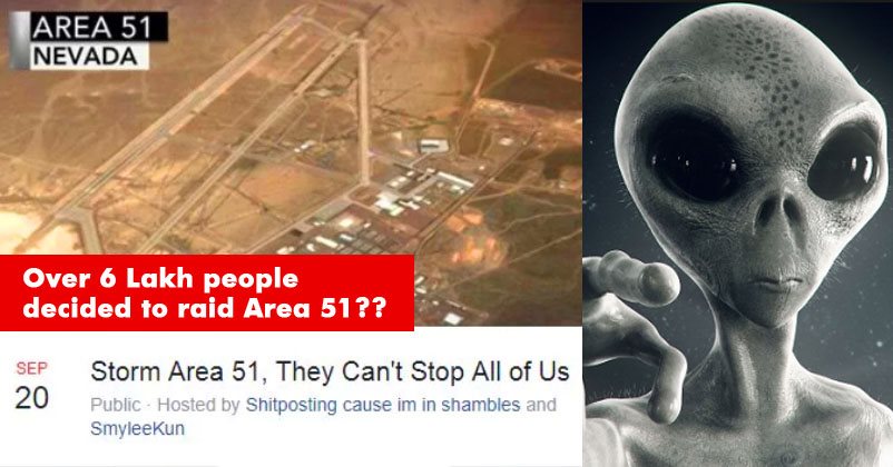6 Lakh Plus People Join The FB Event To Raid Area 51. Will The World Finally See Aliens? RVCJ Media