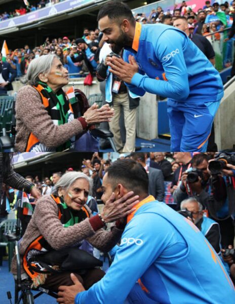 Desi Twitter Is Praising Virat Kohli For Providing Match Tickets To Charulata Patel - RVCJ Media