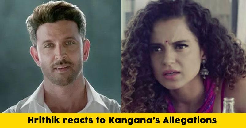 Here's What Hrithik Roshan Has To Say About Kangana Ranaut ...