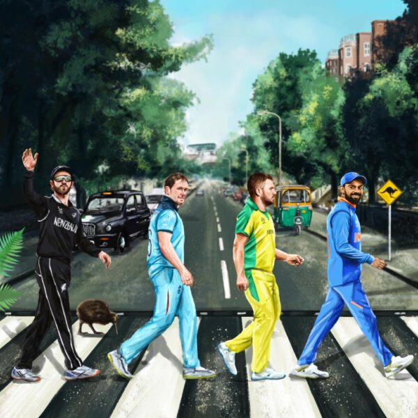 ICC Shares "The Fab Four" Painting Before Semi Final, Twitter Has Hilarious Reactions RVCJ Media