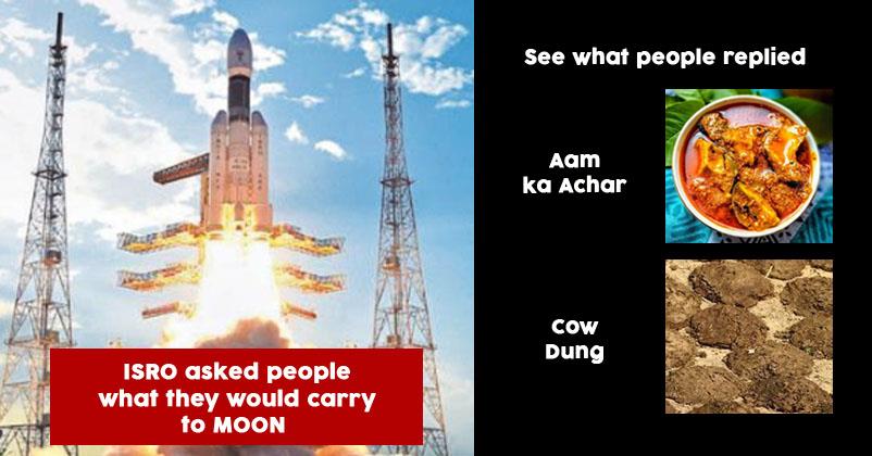 Netizens Come Up With Interesting Lists After ISRO Asks Them Moon Essentials Before Chandrayaan 2 RVCJ Media