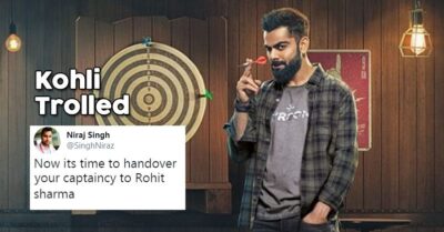 Kohli Trolled Brutally By Fans Over A Promotional Tweet Just After World Cup Loss RVCJ Media