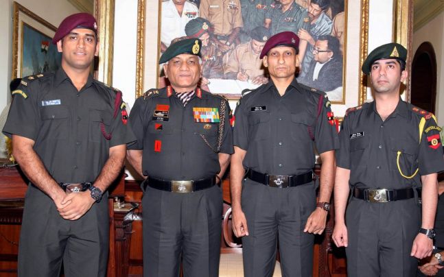MS Dhoni Turns Singer For His Battalion, Watch The Video Here RVCJ Media