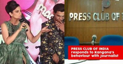 The Press Club of India Condemned Kangana Ranaut's Misconduct With A Journalist RVCJ Media