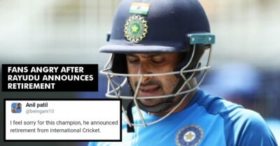 Ambati Rayudu Announces His Retirement From Cricket, Twitter Not Happy With The Decision RVCJ Media