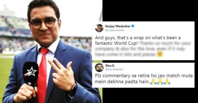 Sanjay Manjrekar Trolled For His Acknowledging Tweet After World Cup Is Over RVCJ Media