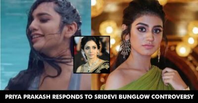 Priya Prakash AKA The Wink Girl Comments On The Sridevi Bungalow Controversy RVCJ Media