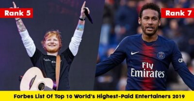 Forbes Released The List Of World's Highest-Paid Celebrities, Here Are Top 10 RVCJ Media