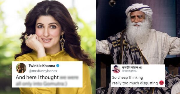 Twinkle Khana Porn - Twinkle Heavily Slammed For Trying To Troll Sadhguru Over His 'Golden  Shower' Post For Hima Das - RVCJ Media