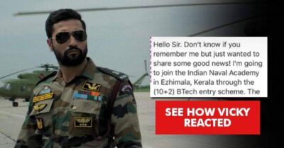 Vicky Kaushal’s “Uri” Inspired Guy So Much That He Joined Indian Navy. This Is How Vicky Reacted RVCJ Media