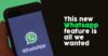 This New Feature In WhatsApp Will Enhance Your Chatting Experience RVCJ Media