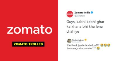 Zomato Asks Customers To Eat Home Made Food Sometimes, Twitter Is Baffled RVCJ Media