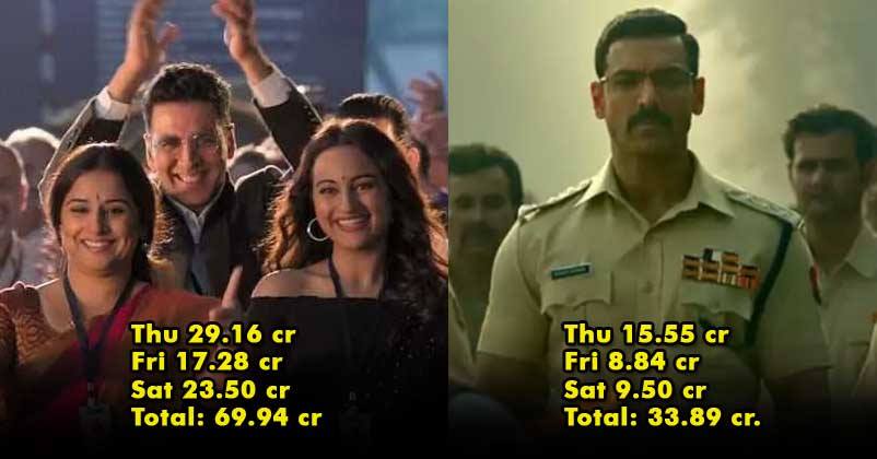 Mission Mangal Vs Batla House: Third Day Collection Declared The Winner - RVCJ Media