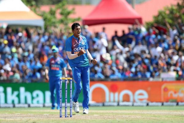 Navdeep Saini Fined For Breaching ICC Code of Conduct While Celebrating His First Wicket In IndvsWI - RVCJ Media