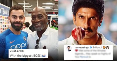 Ranveer Singh Comments On Virat Kohli's Fan Moment With Sir Vivian Richards RVCJ Media