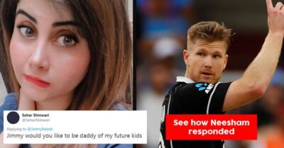 Pak Actress Asked Jimmy Neesham, “Would You Like To Be Daddy Of My Future Kids?” See Jimmy’s Reply RVCJ Media