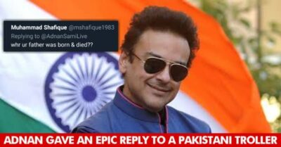 Pakistani Troll Questioned Adnan Sami's Nationality, The Singer Shuts Him Up With His Reply RVCJ Media
