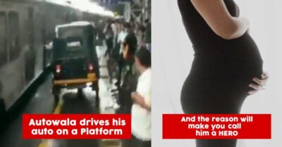 Autowala Drove Auto On A Railway Platform & Won Million Hearts. The Reason Will Make You His Fan RVCJ Media