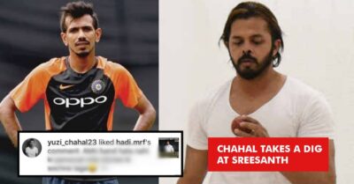 Yuzvendra Chahal Likes A Fan Comment Who Took A Jibe At S Sreesanth RVCJ Media