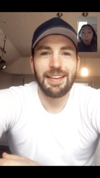 Girl Tweeted Screenshots Of Video Chat With Chris Evans. This Is How Captain America Reacted - RVCJ Media