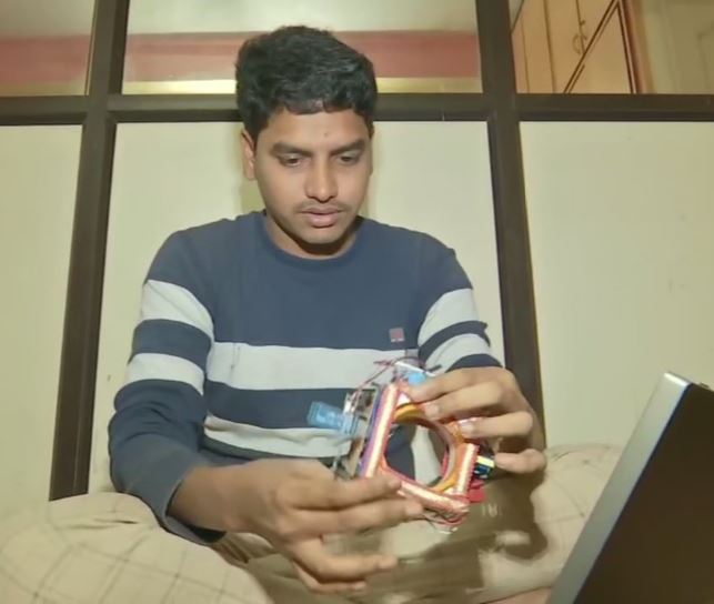 A Man From Hyderabad Invented Bangle Which Gives Electric Shock To The Attacker RVCJ Media